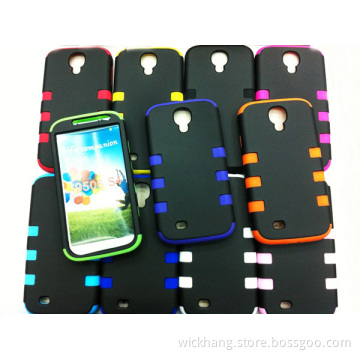 Rubberized Tuff Hybrid 2 Layers Protector Case for Samsung Galaxy S4 I9500